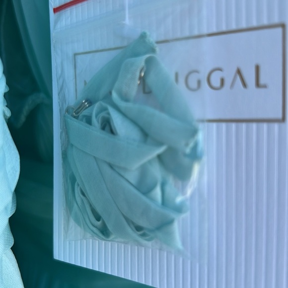 MAC DUGGAL 49537 NWT Pleated Tiered Ruffled Strapless Gown - Picture 8 of 10